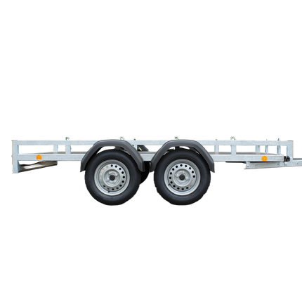 Transporter - dubbele as - 300x150cm - 750KG