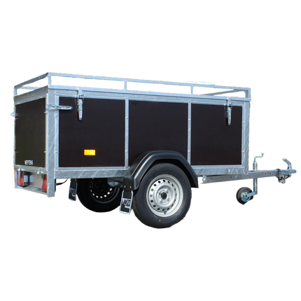 Torsion axle - 1050kg - luggage trailer model - VDM Trailers - Weytens
