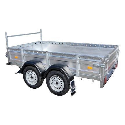 Box truck - double axle - 258x130cm - 750KG
