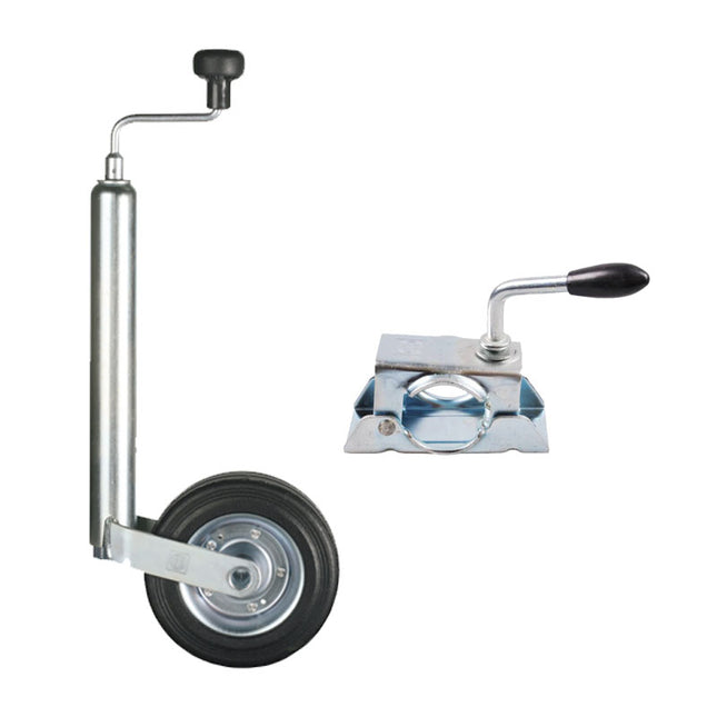 Support wheel 150KG with clamp
