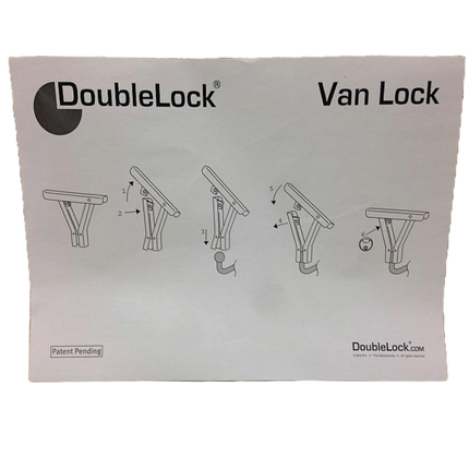 DoubleLock - Van Lock - serrure antivol pour porte de fourgon