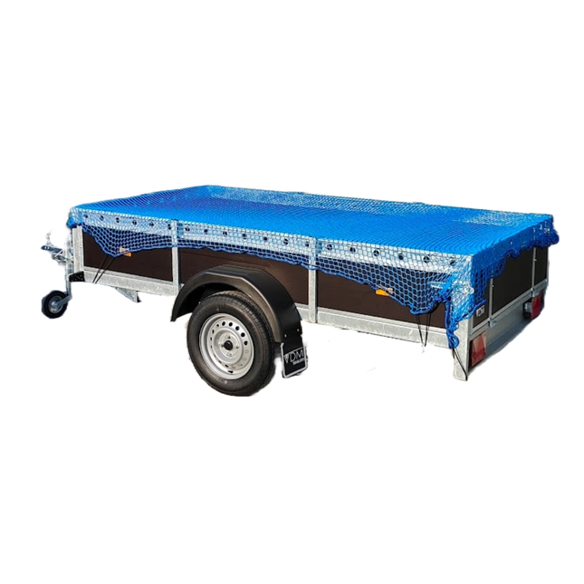 Professional trailer net - 500x350cm - with elastic