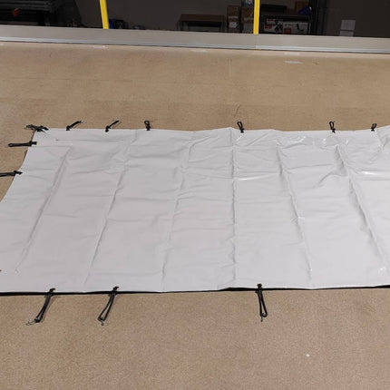 Rubber elastic for tarpaulins - 40 cm - with S-hook - SUPER bulk 300 pieces