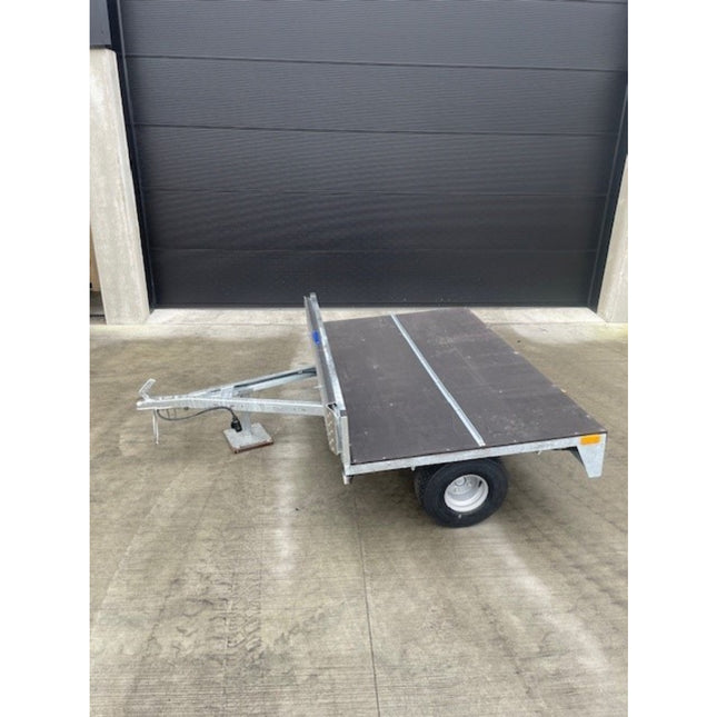 Motorcycle trailer - single axle - for 2 motorcycles - with ramp - standard (750KG)