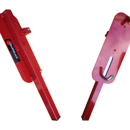 Wheel clamp - DoubleLock Compact Buffalo - red - with LED key