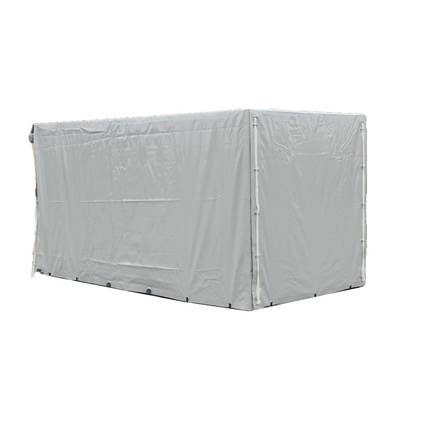 Tarpaulin construction 150cm high - for model 258x150cm - VDM Trailers - Weytens