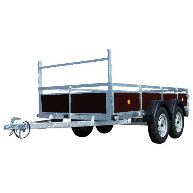 Box truck - 2 axles - 300x130cm - 750KG - extra long