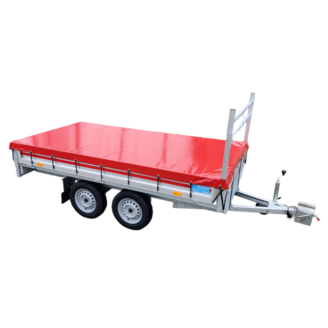 Tarpaulin platform trailer - 680g/m² - choose your color - 300x150cm - VDM Trailers - Weytens