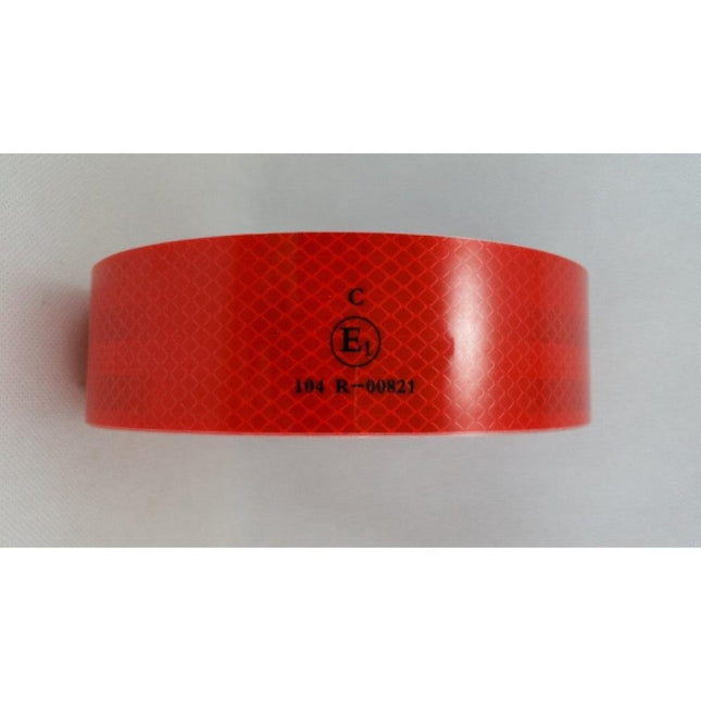 Tape - reflective - red - for trailers and trucks