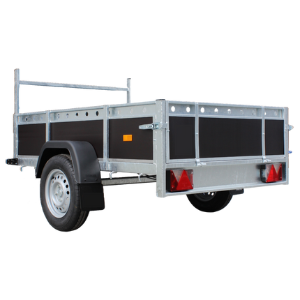 Box truck - single axle - 258x150cm - 750KG - extra wide
